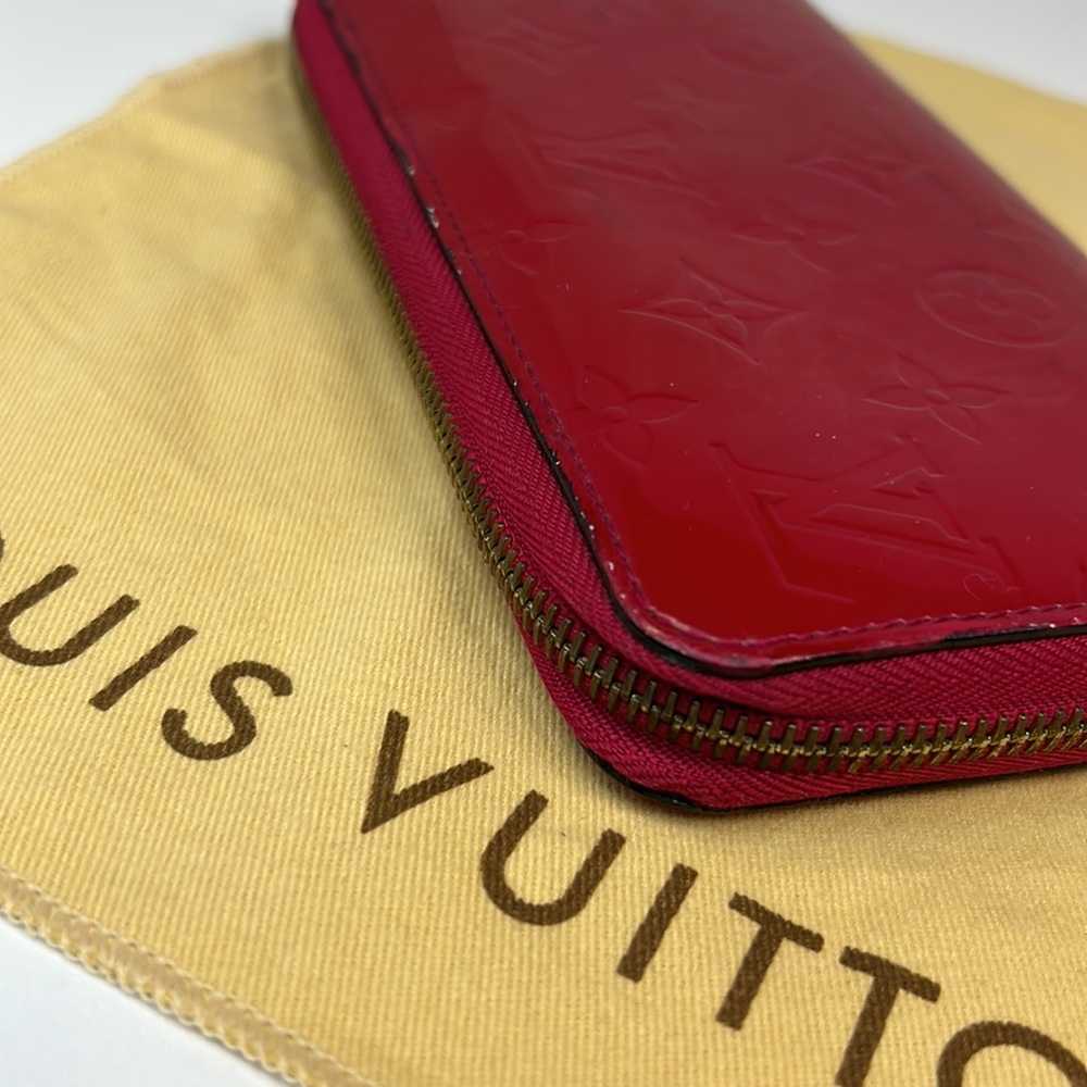 Authentic monogram vernis zippy wallet - Picture 11 of 12